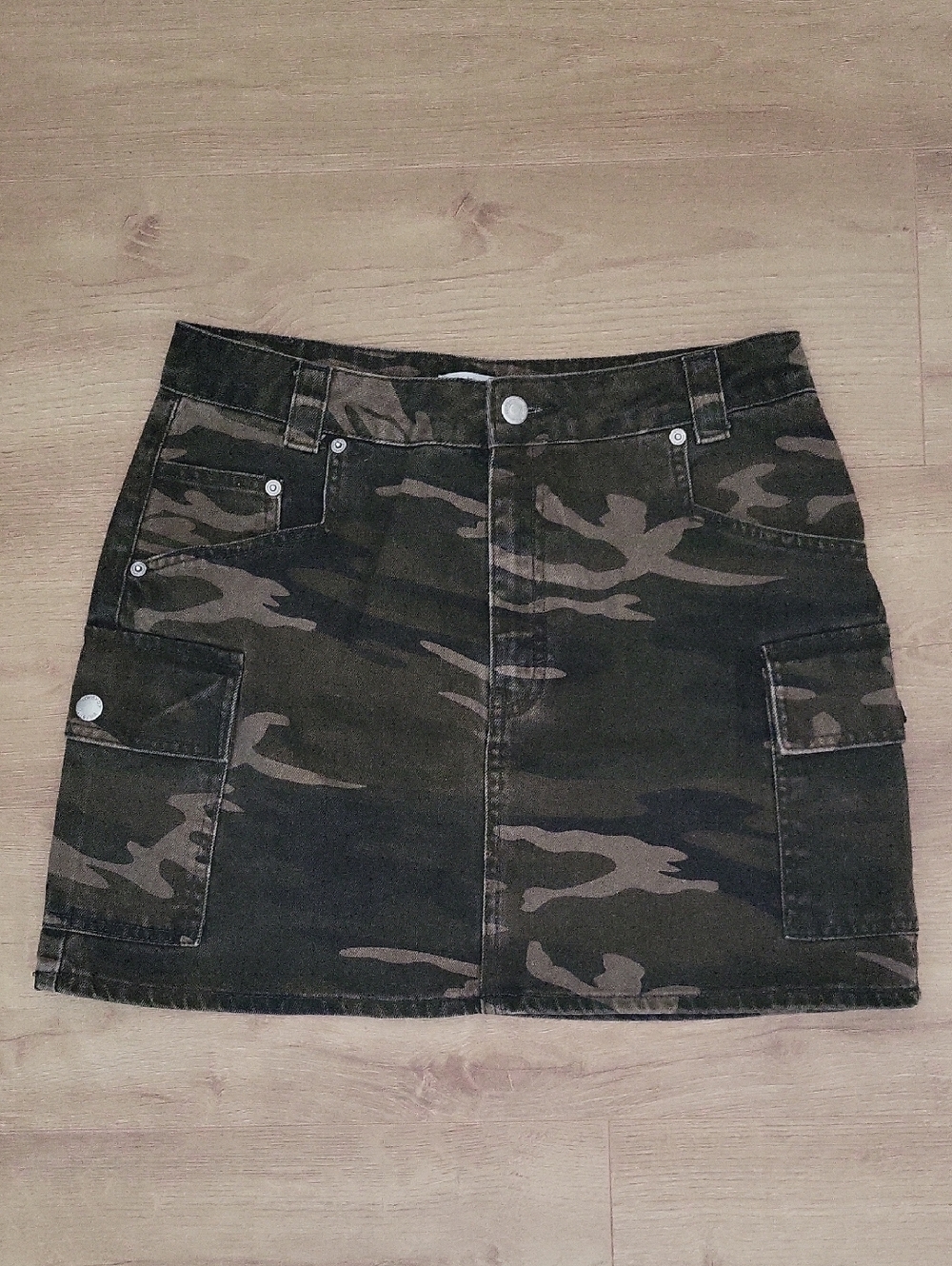 Topshop Camo Skirt